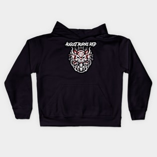 august burn reds dark fox Kids Hoodie